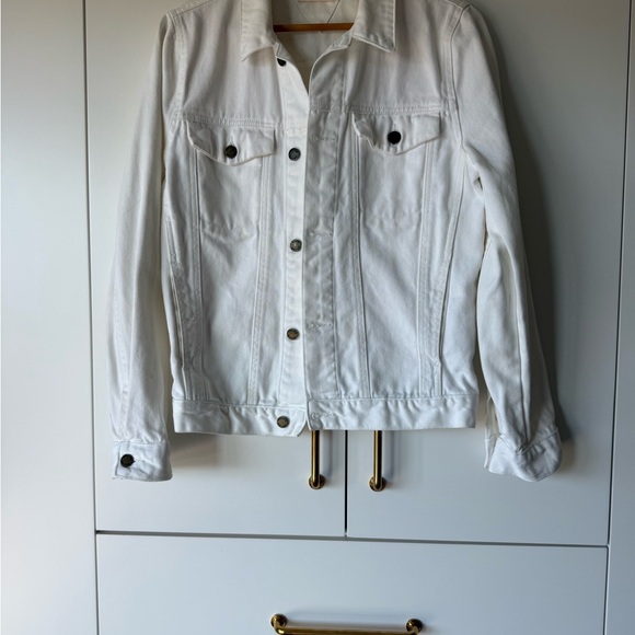 ROLLA'S Jackets & Blazers - ROLLAS - White Denim Jacket - Women